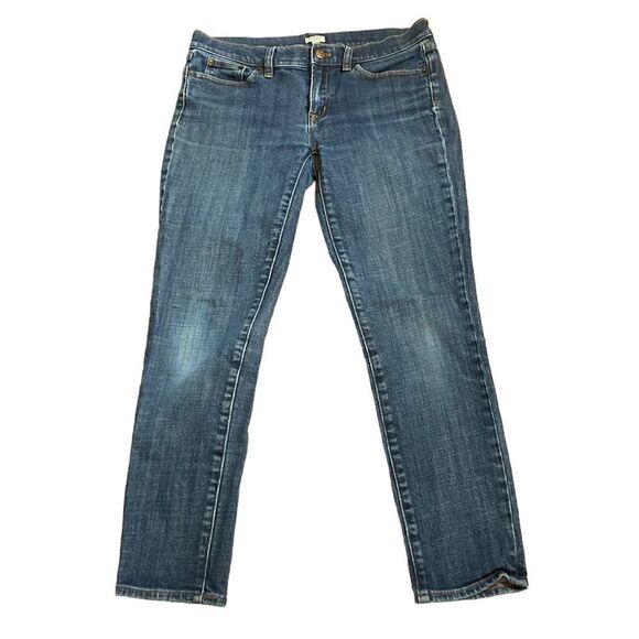 J. Crew Denim Stretch Ankle Jeans, Size 28 - Picture 1 of 7